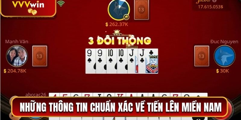 Những thông tin chuẩn xác về tiến lên miền Nam